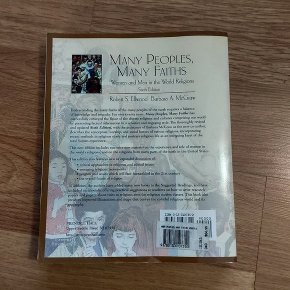 Many Peoples, Many Faiths 6th Edition Paperback - Picture 2 of 5